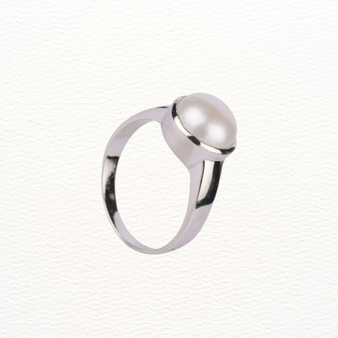 Know About All Astrological Benefits of Wearing Natural Pearl (Moti) Ring